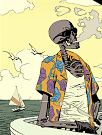 illustrated portrait of your Tony Bonez